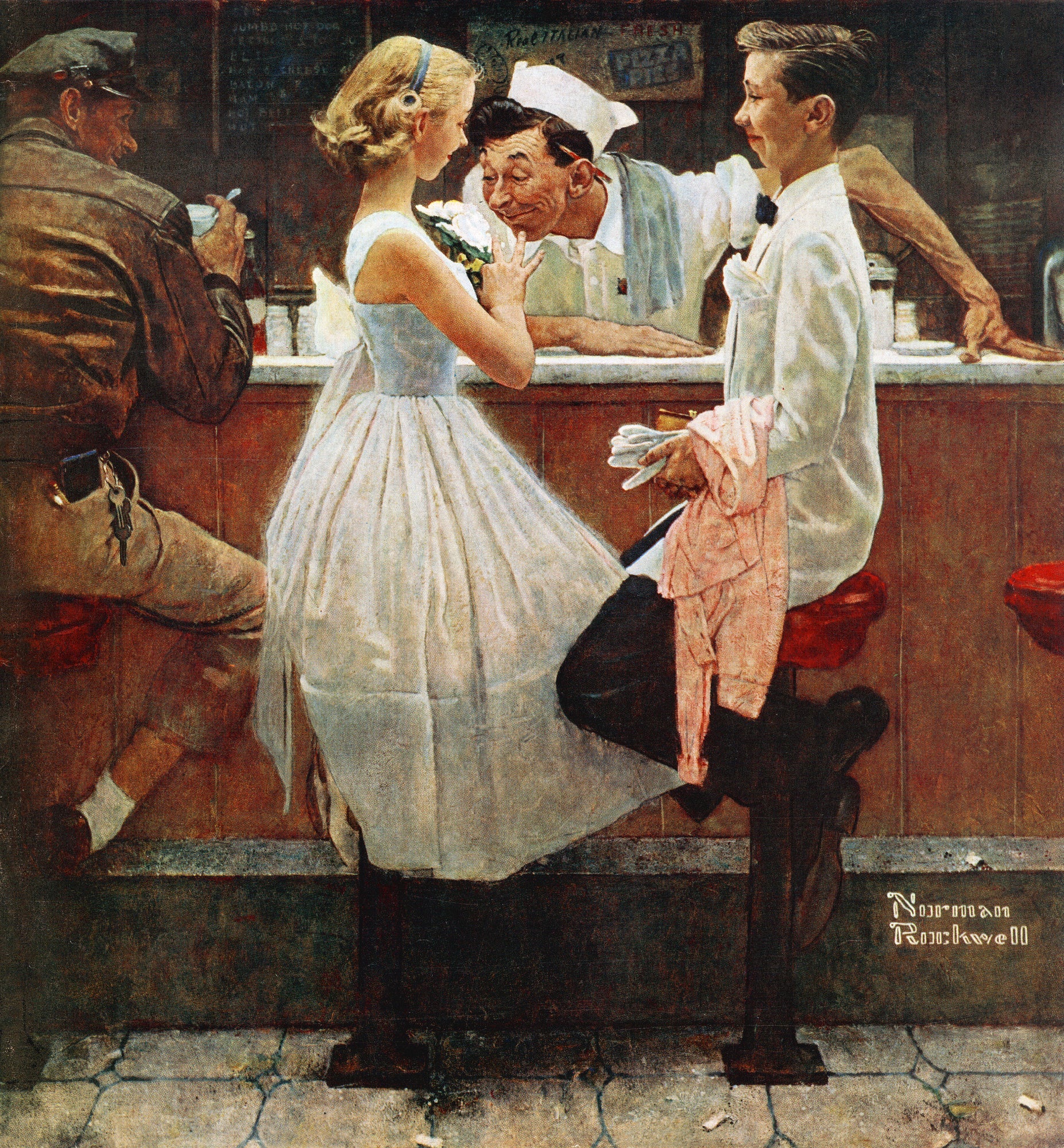 Understanding the Pioneering Nature of 'Norman Rockwell After The Prom'
