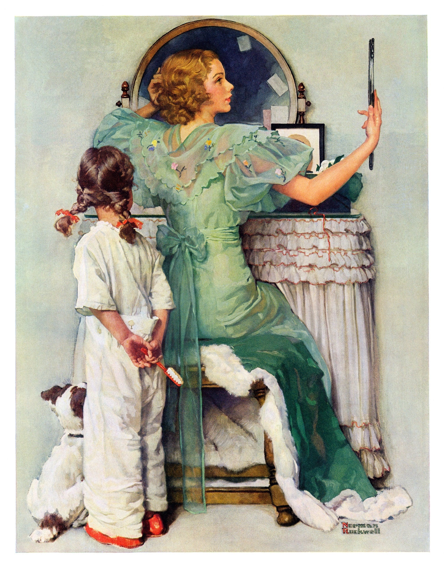 Celebrate National Sisters Day with a Classic Norman Rockwell