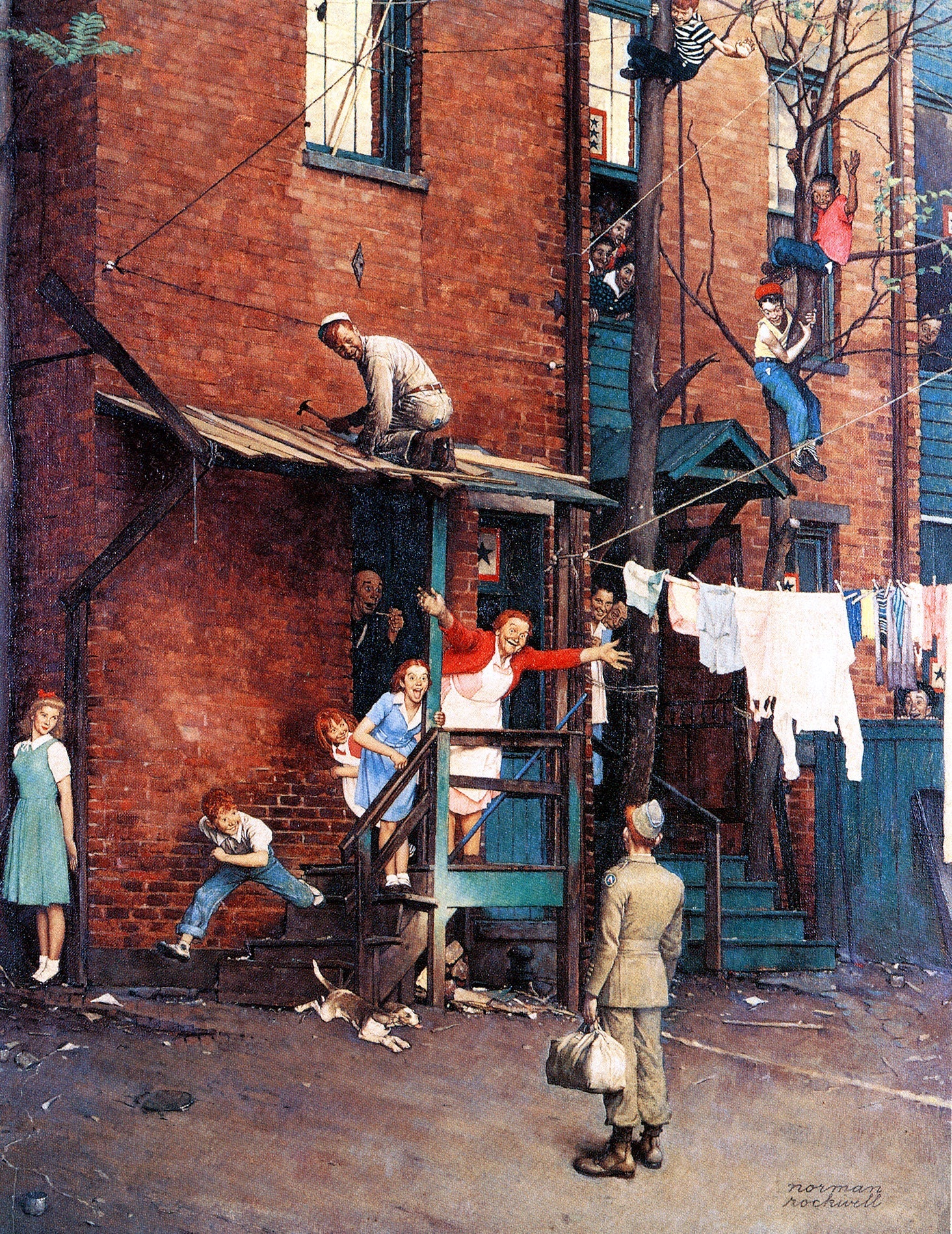 Why Norman Rockwell's Homecoming G.I. Resonates Today as We Approach Independence Day