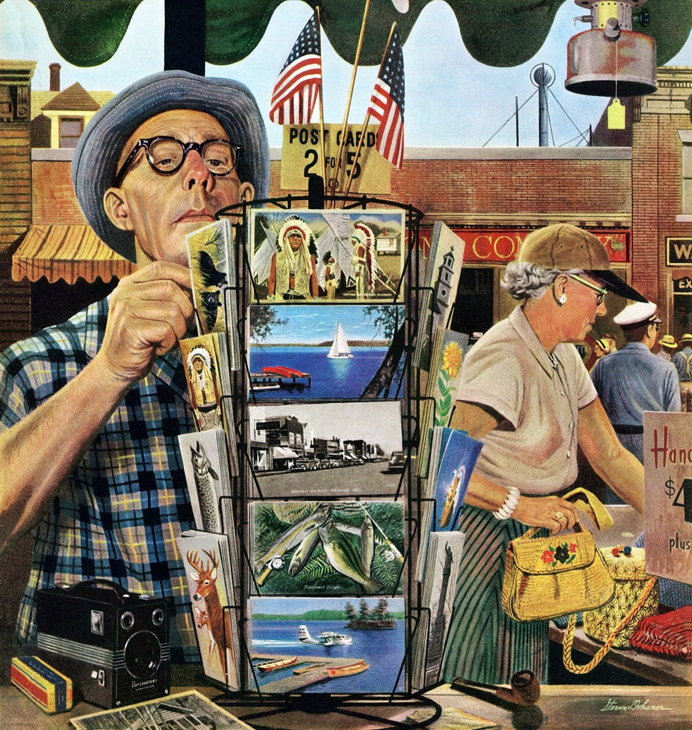 Postcards: A Nostalgic Glimpse into Americana by Stevan Dohanos