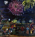 Fireworks.   The Saturday Evening Post Cover By Ben Kimberly Prins Â© SEPS Licensed By Curtis Licensing