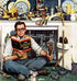 Mr. Fix-it. The Saturday Evening Post Cover By Stevan Dohanos © SEPS Licensed By Curtis Licensing
