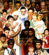 Golden Rule Do Unto Others. The Saturday   Evening Post cover by Norman Rockwell © SEPS Licensed by Curtis Licensing