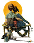 Little Spooners Or Sunset. The Saturday   Evening Post cover by Norman Rockwell © SEPS Licensed by Curtis Licensing