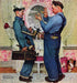 Plumbers. The Saturday   Evening Post cover by Norman Rockwell © SEPS Licensed by Curtis Licensing