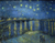 Starry Night Over The Rhone Vincent Van Gogh