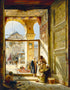 The Gate Of The Great Umayyad Mosque Damascus Gustav Bauernfeind