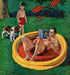 Wading Pool. The Saturday   Evening Post cover by Amos Sewell Â© SEPS Licensed by Curtis Licensing